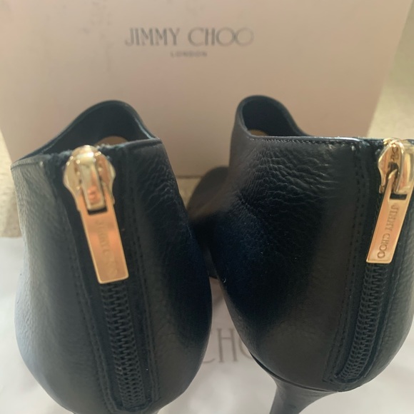 Jimmy Choo Mendez black Bootie Calf Leather size 41 - Picture 5 of 8
